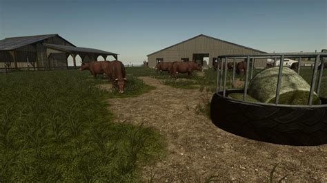 Fs19 Large Cattle Barn V10 Farming Simulator 2022 Mod Ls 2022 Mod