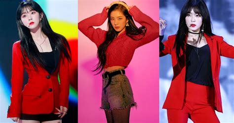 10 times red velvet s irene showed us how to slay a red outfit koreaboo