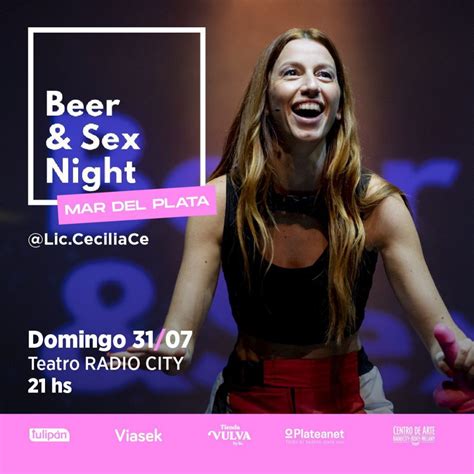 La Capital Sortea Un Par De Entradas Para Ver “beer And Sex Night” Diario La Capital De Mar Del