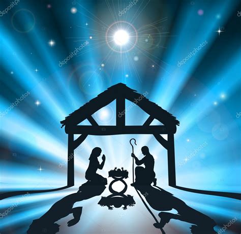 The Christmas Nativity — Stock Vector © Krisdog 8778522