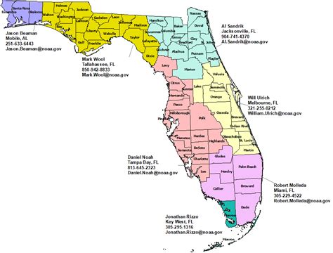 Map Of Florida With City Names Cities And Towns Map