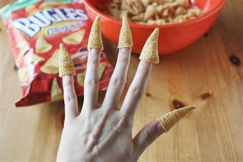 Bugles Corn Snacks On Fingers Catch All 90s Kids Weird Food