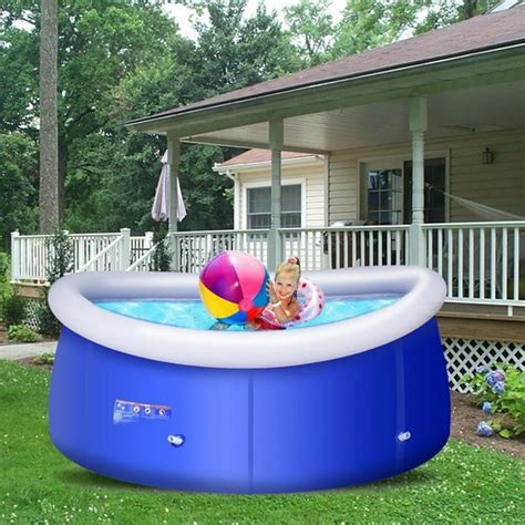 8 Ft X 30 Inch Easy Set Giant Inflatable Above Ground Outdoor Spa