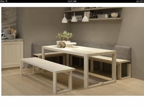 Hacer un banco de madera va a ser, en esta ocasión, la tarea que vamos a llevar a cabo en bricomanía. mesa banco esquinero para cocina - Buscar con Google ...