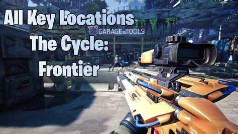 all key locations for the cycle frontier beta keys and where they access youtube