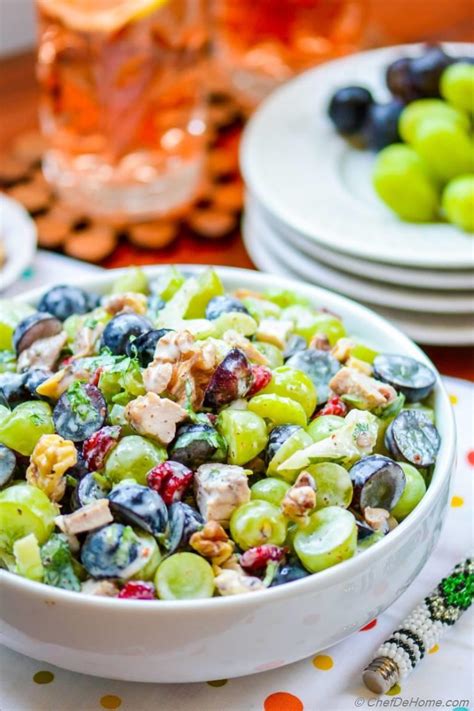 Chicken Waldorf Salad With Grapes Recipe