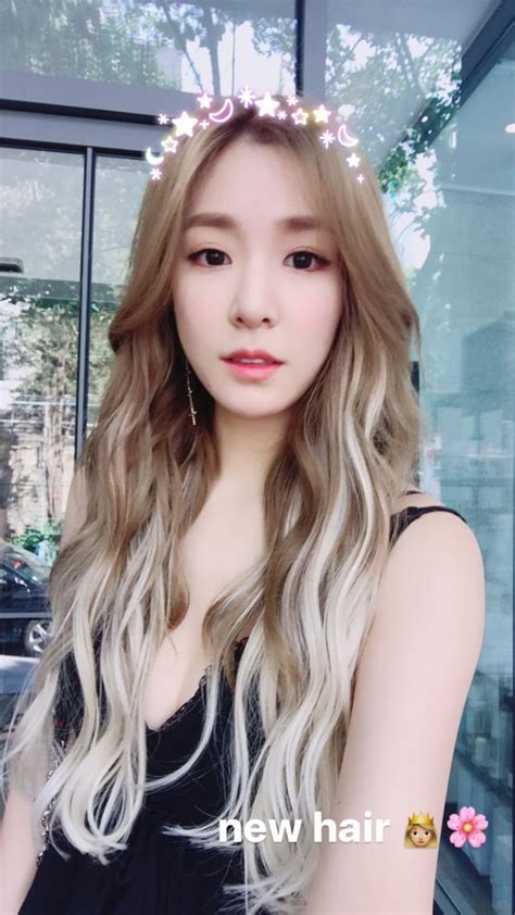 Tiffany S New Hair 👸🏼🌸 Snsd