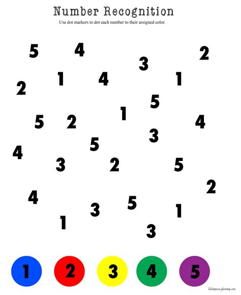 Do A Dot Printables Numbers Printable Word Searches