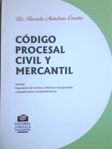 Codigo Procesal Civil Y Mercantil