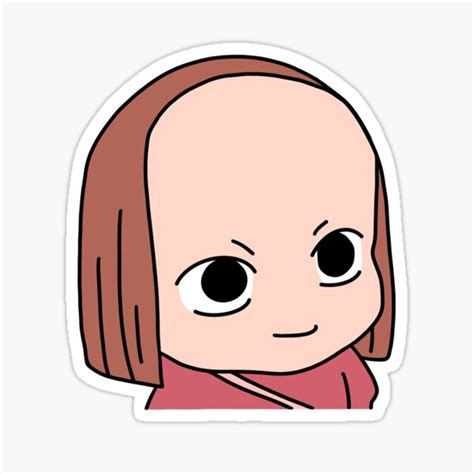 big forehead meme anime