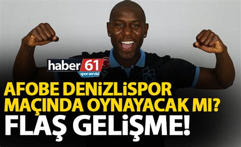 Trabzonspor Un Yeni Transferi Denizlispor Ma Nda Oynayacak M