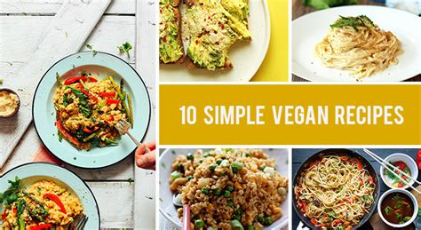 10 Simple Vegan Recipes For Beginners Gourmandelle