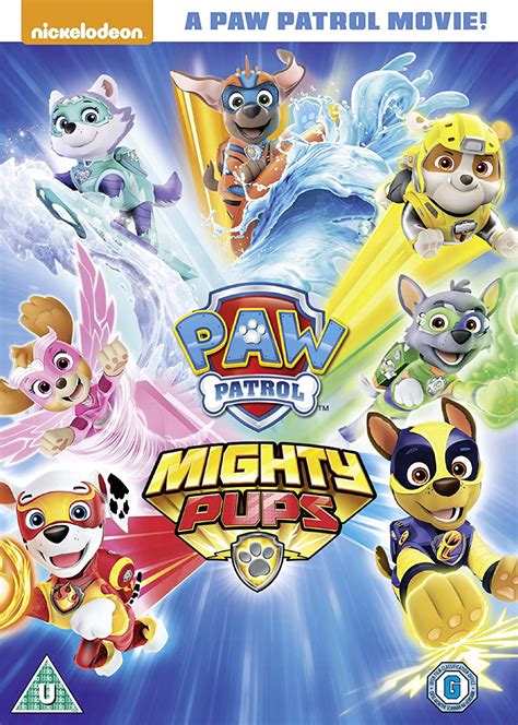 Uk Paramount Pictures Paw Patrol Mighty Pups