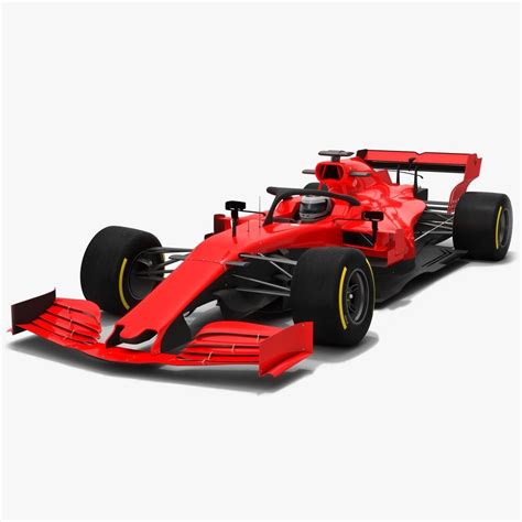 Formula 1 Season 2019 F1 Race Car 3d Model 89 Stl Obj Max Fbx