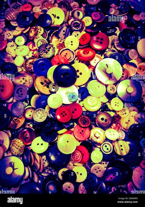 Different Shapes Of Buttons Hi Res Stock Photography And Images Alamy