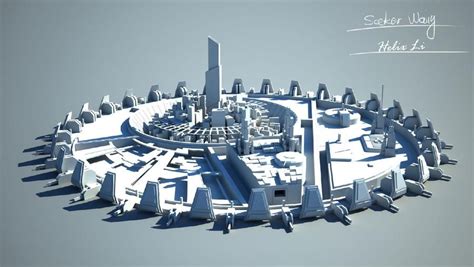 City On The Moon By Seeker800 On Deviantart Sci Fi Concept Art