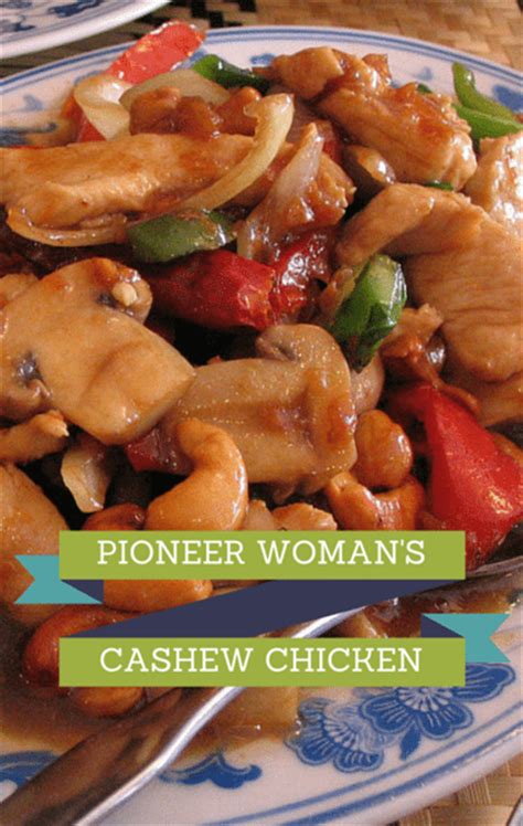 With two forks, remove as much meat from the bones as you can, slightly shredding meat in the process. Dr Oz: Pioneer Woman Cashew Chicken Recipe