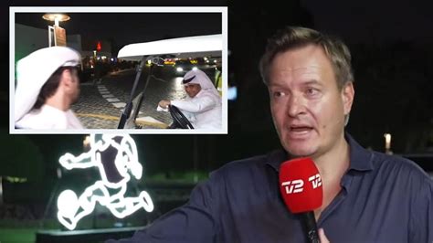 Fifa World Cup 2022 Danish Tv Reporter Threatened During Live Cross From Qatar The Courier Mail