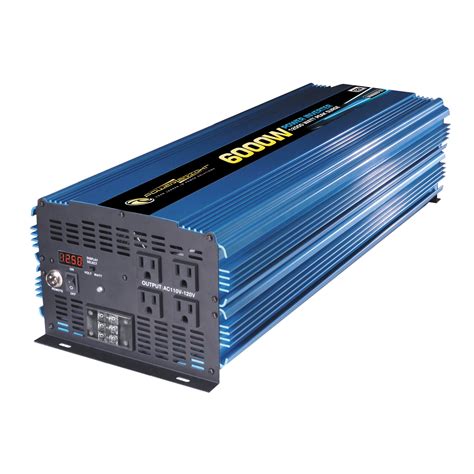 Pw6000 12 Power Bright Inverters Voltage Converters And Transformers