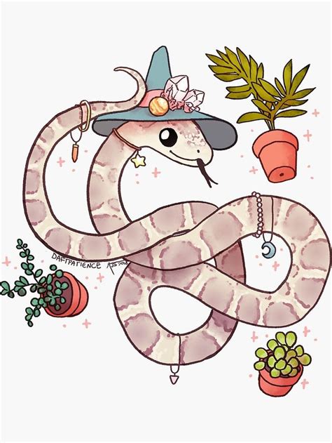 Cute Animal Illustrations Digital Illustration Snake Drawing Cute