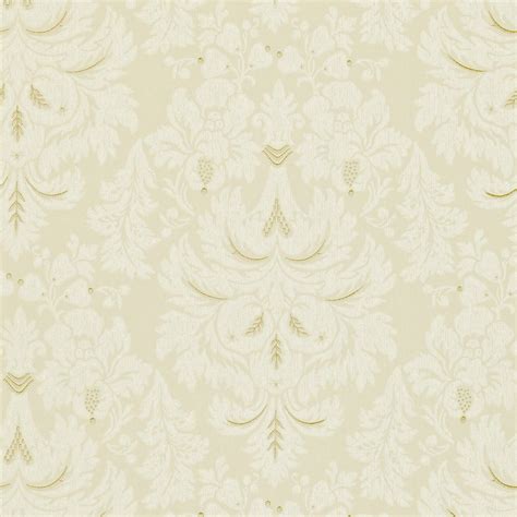 Download Gold Cream Floral Art Wallpaper