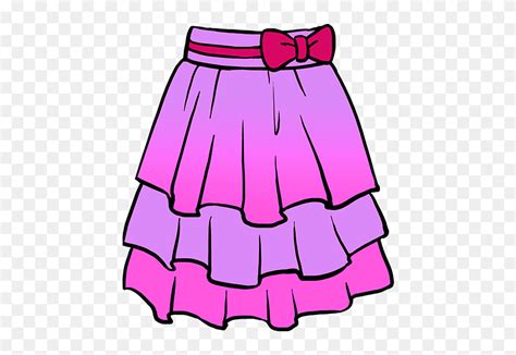 Download How To Draw A Skirt Skirt Drawing Easy For Kids Clipart
