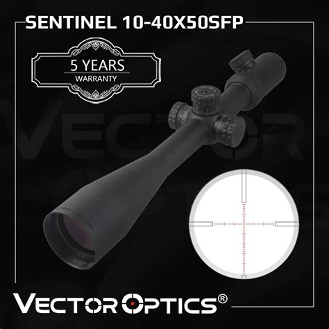 Vector Optics Gen Sentinel X Shooting Sniper Riflescope Scope
