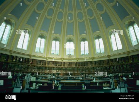 U K Britain England London British Museum Reading Room Stock Photo Alamy