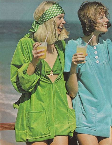 April 1973 A Bikini And Cover Up Are Essential Summer Gear 70s