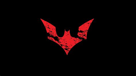 Batman Red Logo Windows Mode