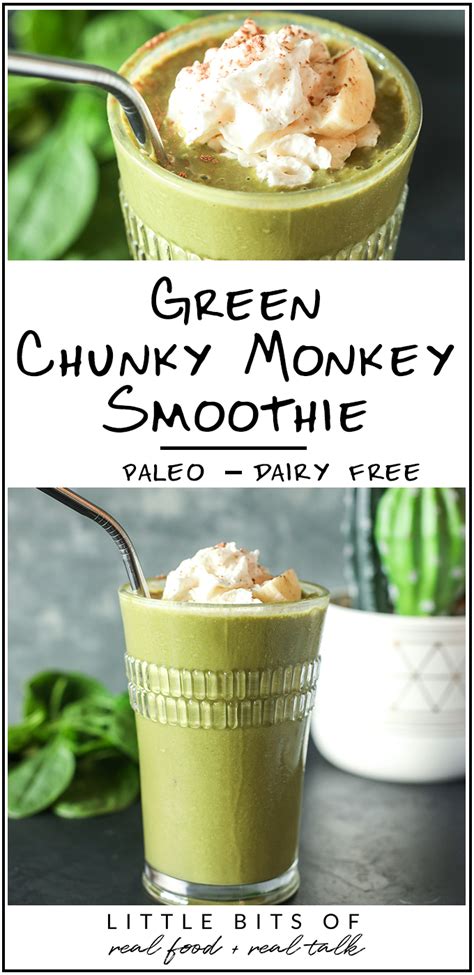 This Green Chunky Monkey Smoothie Is A Great Way To Get Your Greens In