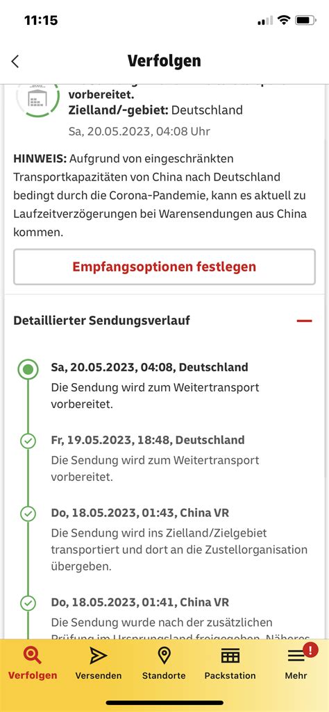 Paket Von Pandabuy Zu Langsam Deutschland Versand Bestellung
