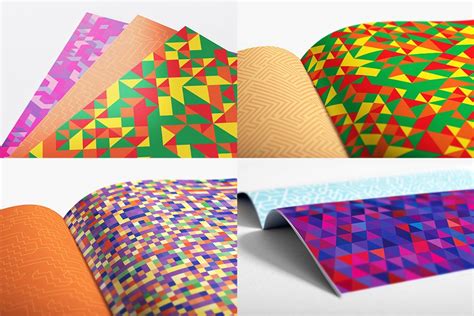 Abstract Geometric Backgrounds V1 Custom Designed Graphic Patterns