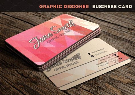 graphic designer business card templates  ms word ai pages
