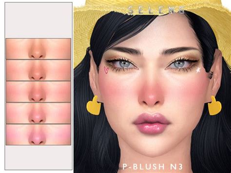 Makeup Cc Sims 4 Cc Makeup Blush Makeup Sims 4 Body Mods Sims 4