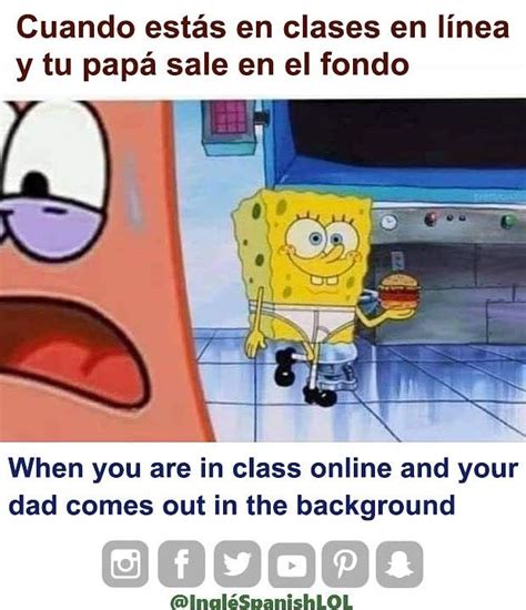 Spongebob Squarepants Memes Memes Learning Spanish Spanish Memes