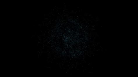 Dark Background With Animated Sphere Stock Motion Graphics Sbv