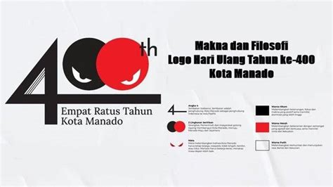 Ternyata Ini Makna Mata Di Logo Hari Ulang Tahun Ke 400 Kota Manado