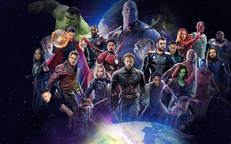 2560x1600 Resolution Avengers Infinity War 2018 All Characters Fan Poster 2560x1600 Resolution