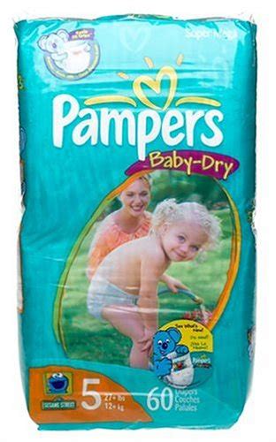 Pampers Baby Dry Diapers Size 5 Super Mega Pack 60