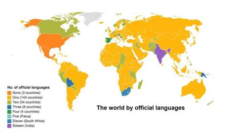 These Countries Have The Most Official Languages World Economic Forum