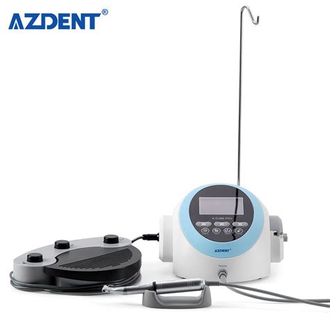 azdent led surgical dental implant brushless motor 5 0 80n cm 20 1 dental implant motor