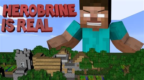 Minecraft Herobrine Is Real Mod Showcase And Machinima Youtube