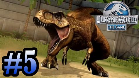 T Rex Is Finally Here Jurassic World The Game 5 Youtube
