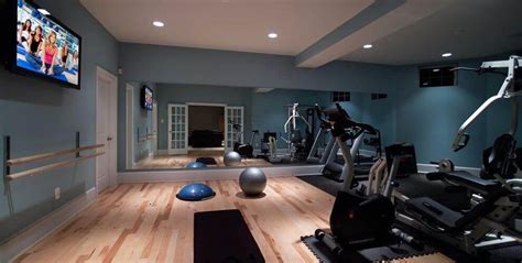 Basement Gym Workout And Crossfit Room Design Ideas