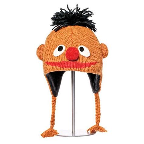 Xs (toddler), s (child), m (teen/woman) and l (man).this circular knitting pattern is available to buy here as an immediate pdf download. Ernie pilot hat. Sesame Street, Knitwits, Knit Wits ...