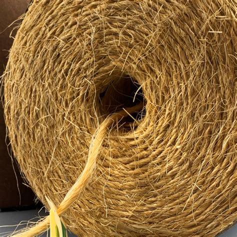 Sisal Baling Twine Approx 5 Mm Diameter And 220 M Long Strong Natural