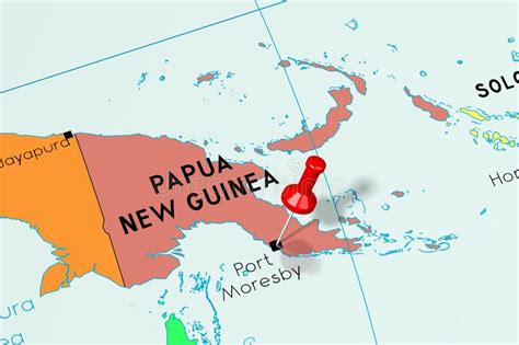 Papua new guinea, officially the independent state of papua new guinea (tok pisin: Papua New Guinea Political Map Stock Vector - Illustration ...