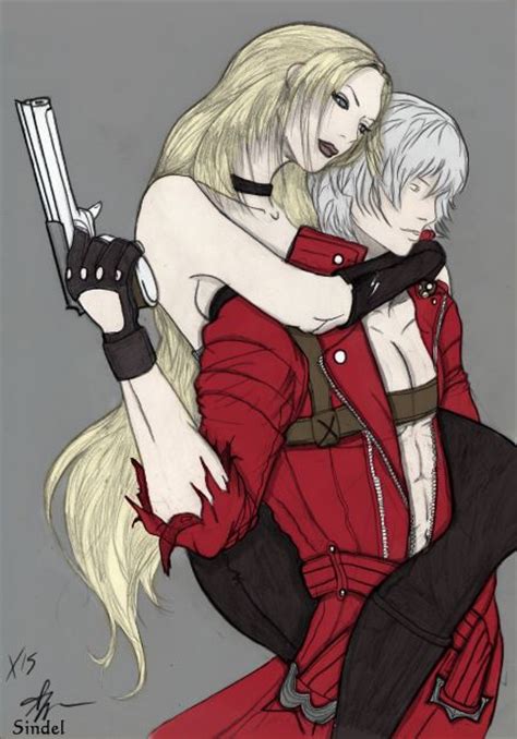 Dante And Trish By Ana Archer By Satanx15 On Deviantart
