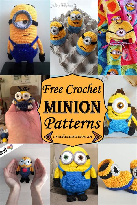 14 Free Crochet Minion Patterns